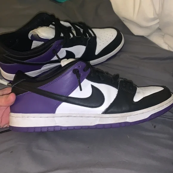 Dunk low court purple. Size 13 w box display picture 1